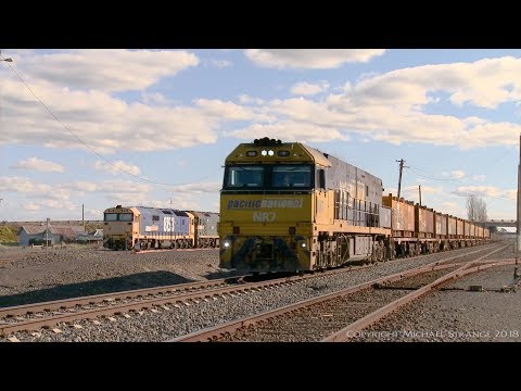 4PM4 Pacific National Steel Train - PoathTV