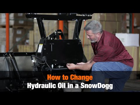 SnowDogg How-To: How to Change Your Hydraulic Oil in a SnowDogg Snow Plow