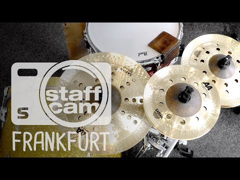 Staffcam: Sabian AA Mini Holy Chinas auf Sabian Aero Splashes