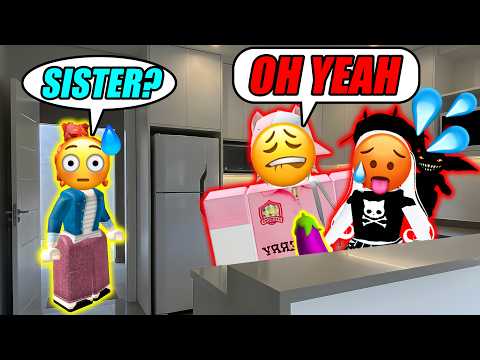 I Was Shocked When My Little Sister Betrayed Me #roblox #robloxstory