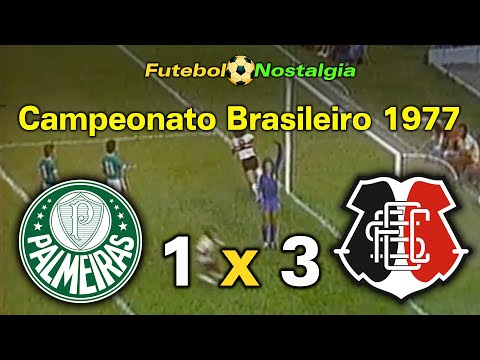 Palmeiras 1 x 3 Santa Cruz - 18-02-1978 ( Campeonato Brasileiro 77 )