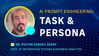 Meet the Experts - Engineering the Perfect AI Prompt - Task & Persona