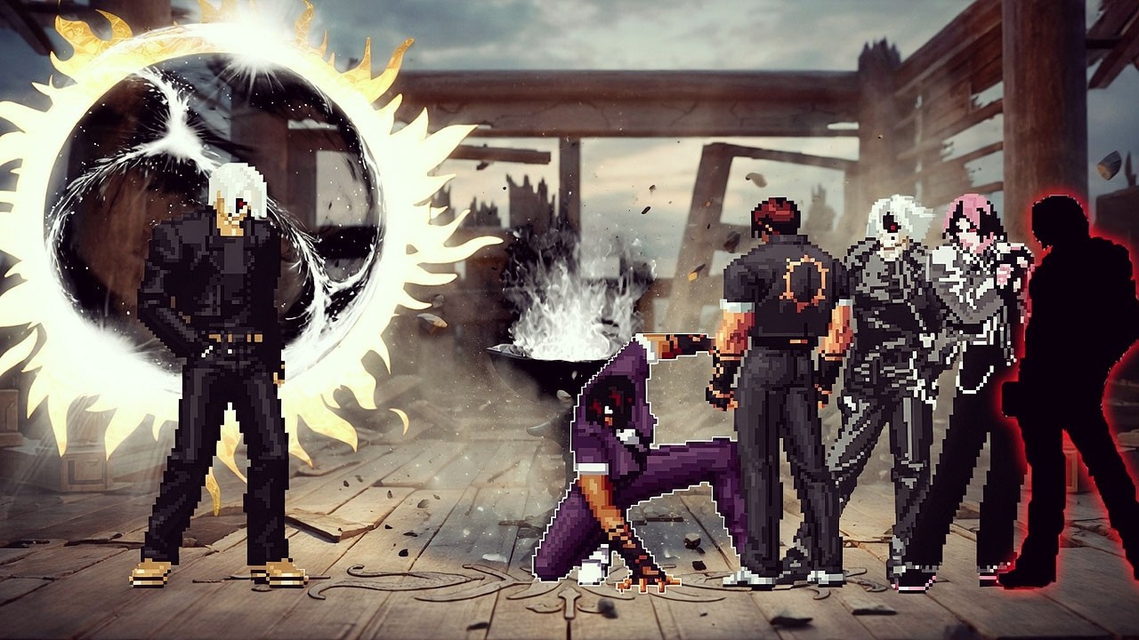 [KOF Mugen] Clone 30 Vs Kyo Kusanagi + Castlevania Kusanagi Team