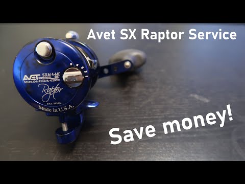 Avet SX Raptor reel service