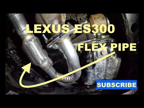 How to replace Flex pipe on 2001 Lexuse ES300