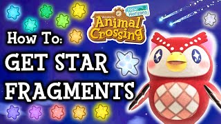 ✨ Animal Crossing New Horizons How To Get MORE Star Fragments from Celeste