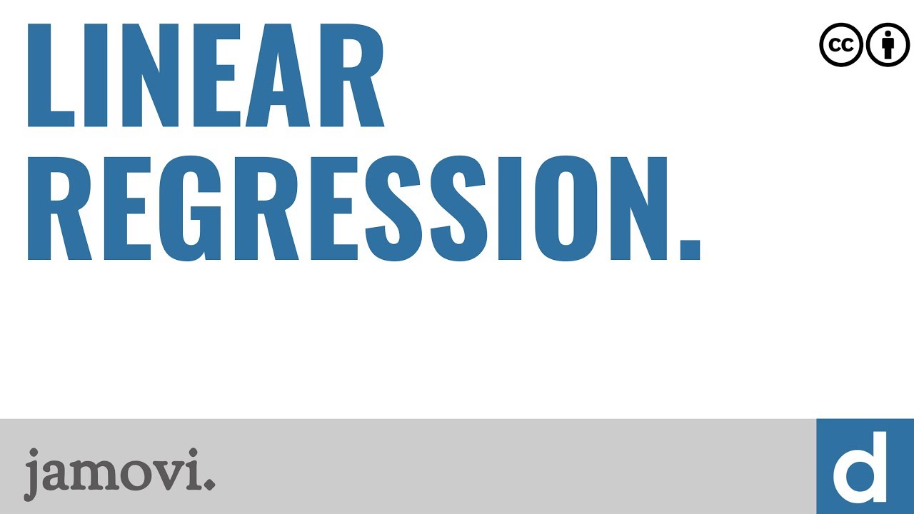 Linear regression — jamovi