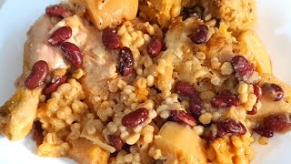 בקלי קלות-חמין עוף ממולא (ליהי קרויץ - מטבח בקלי קלות) - התמונה מוצגת ישירות מתוך אתר האינטרנט יוטיוב. זכויות היוצרים בתמונה שייכות ליוצרה. קישור קרדיט למקור התוכן נמצא בתוך דף הסרטון