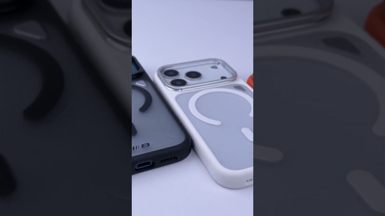 TPU+PC чохол Blueo Frosted Heat Dissipation Stand with MagSafe для Apple iPhone 17 Pro (6.3") Чорний