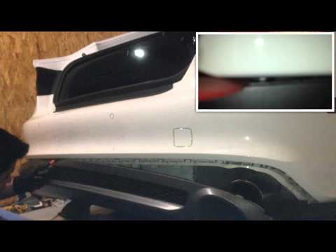 Audi A7 valance install