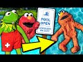 Kermit The Frog And Elmo S Summer Swimming Pool Party GONE WRONG