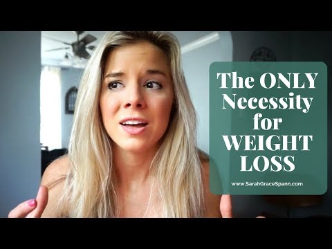 Want to LOSE WEIGHT!? Here's the ONLY Necessity Video