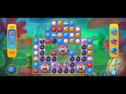 Fishdom 8408 Hard Level - NO 💣💥🧨