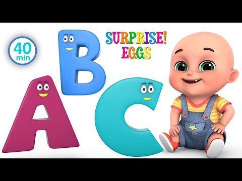 abcd animals rhymes for children | Learn ABCD for kids | kindergarten baby songs by jugnu kids Video