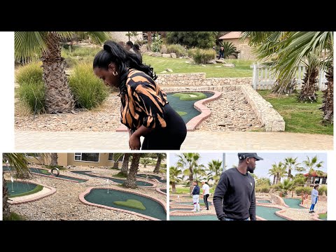 Spend quality time with us| Putt Putt game| Golf estate visit| Lunch