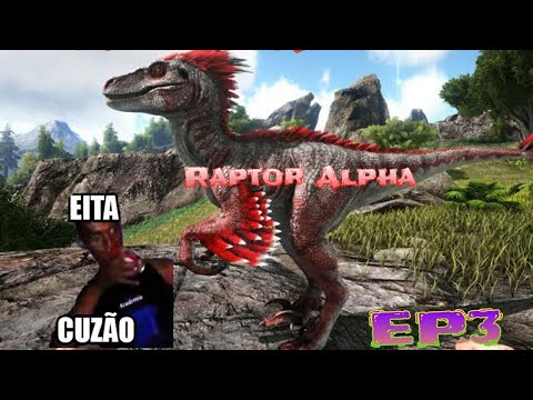 ARK MOBILE: Ep 03 Domando um Raptor Alpha