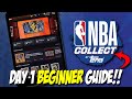 NBA Collect Beginner Guide Day 1 Tips All Features Explained Topps Digital Collecting