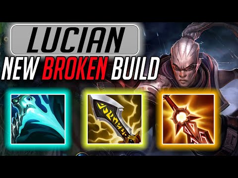 WILD RIFT LUCIAN PENTA KILL NEW BROKEN BUILD (ADC META IS DISGUSTING LMAO)