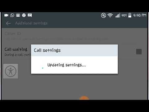 LG G3 Stylus Call Waiting Option Enable/Disable Android Mobile