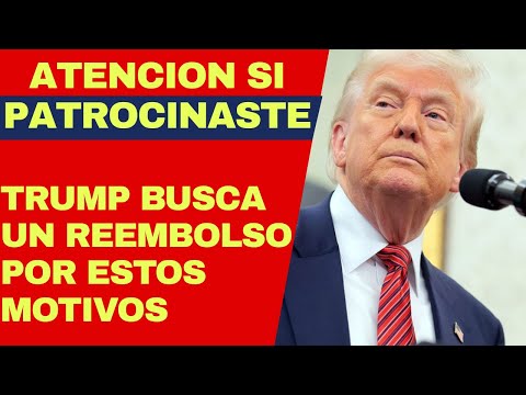 Trump va por los patrocinadores de migrantes que solicitaron beneficios y ayudas tras entrar a USA