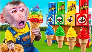 Here We Go Round the Mulberry Bush | Baby Monkey Nursery Rhymes & Kids Songs