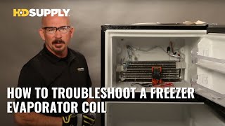 How to Troubleshoot a Freezer Evaporator Coil