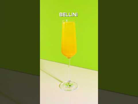 How To Make A Peach Bellini ✨
