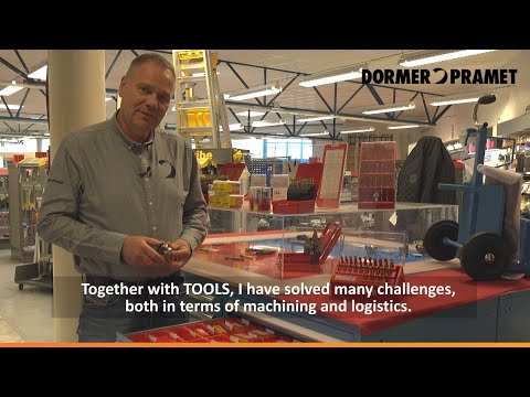 Dormer Pramet och TOOLS i långvarigt samarbete