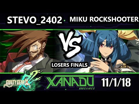 F@X 274 GGXRD2 - Stevo_2402 (Slayer) Vs. HPF | Miku RockShooter (Dizzy) - Guilty Gear XRD Rev 2 LF