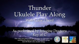 Thunder Ukulele Play Along - Easy