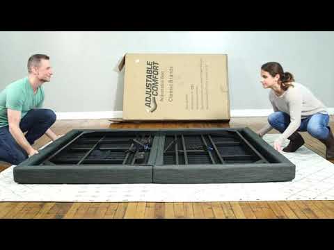 Classic Brands Adjustable Comfort Adjustable Bed Assembly Instructions Video