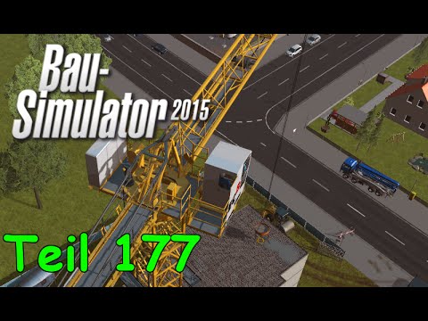 Let's Play Bau Simulator 2015 Teil 177 - Gießen mit dem KRANBETONKÜBEL | Liongamer1