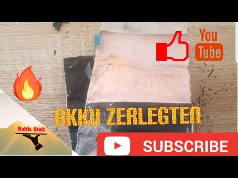Handy Akku zerlegen (nicht nachmachen )