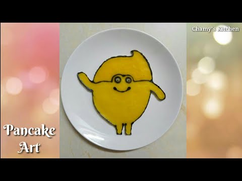 Pancake Art - Nippon Blobby