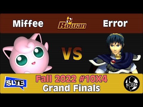 Rowan SSBM Fall 2022 #10X4: Miffee (Puff) Vs. Error (Marth) - Grand Finals