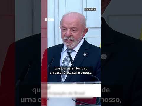 Lula pede respeito à soberania do Brasil e disse que Trump não deve interferir nas eleições do país