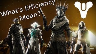 Destiny 2: What Does the Efficiency Stat Mean
