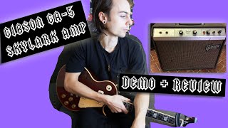 Video thumbnail for 1960's Gibson GA-5 Skylark | Demo & Review by Simon Austin