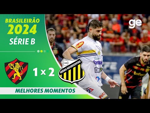 Gols e lances de Sport x Novorizontino