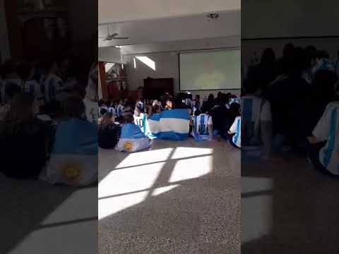 En un colegio de General Galarza,Entre Ríos 💪💪🇦🇷🇦🇷