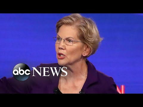 Democratic debate in Ohio: Dems spar over Biden's son, wealth tax, health care | Nightline Video