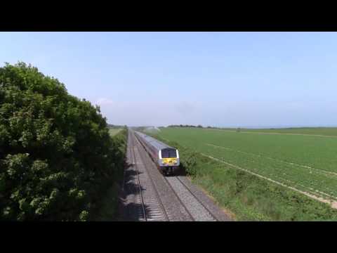 IÉ 201 Class (228) + Enterprise set (9003) - Irishtown, Co. Meath