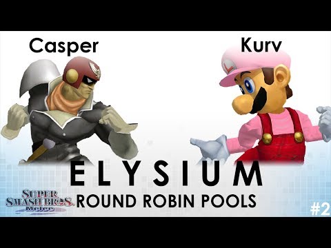 Elysium #2 - Casper (Falcon) VS Kurv (Luigi) - Round Robin - Pool 5