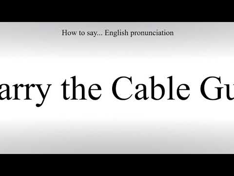 How To Pronounce Larry the Cable Guy - How To Say: American pronunciation