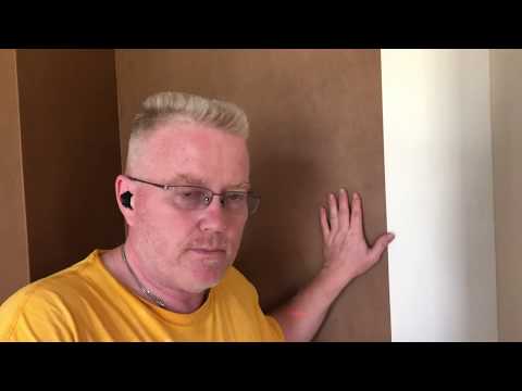 How To Install Thibaut Leather Wallpaper Around Corners - Spencer Colgan