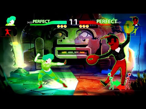 Battle - Tribal Dance Vs. Rock Lobster | Just Dance 4 (Xbox 360 Kinect)