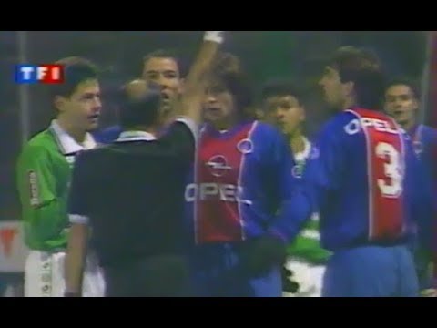 ASSE 1-1 PSG - Matchday 22 of D1 1995-1996