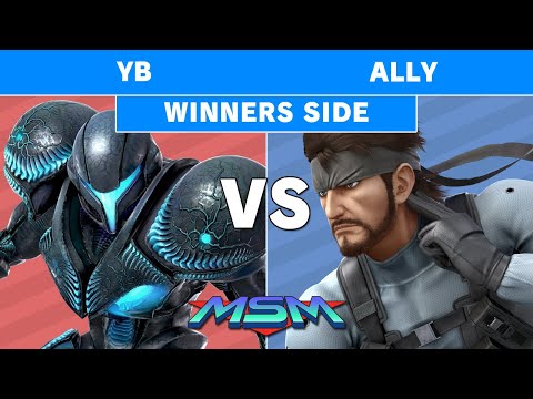 MSM 185 YB (Dark Samus) vs Ally (Snake) Winners Pools - Smash Ultimate