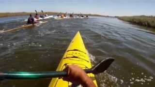 preview picture of video 'Epic 18x Sea Kayak Start Sprint at K1 Race'
