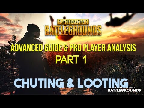 PUBG: Tips, Tactics & Pro Player Analysis Pt. 1 - Chuting & Looting Ft. Shroud (Xbox & PC)